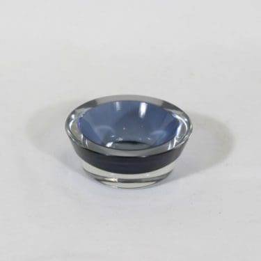 Nuutajärvi SH 117 tuhka-astia, signeerattu, suunnittelija Saara Hopea, signeerattu, pieni