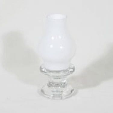 Iittala Pentteri kynttilälyhty, valkoinen, suunnittelija Timo Sarpaneva, pieni