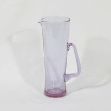 Riihimäen lasi Milano kaadin, ametisti, suunnittelija Sakari Pykälä,