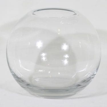 Iittala Globus maljakko, signeerattu, suunnittelija Timo Sarpaneva, signeerattu, suuri