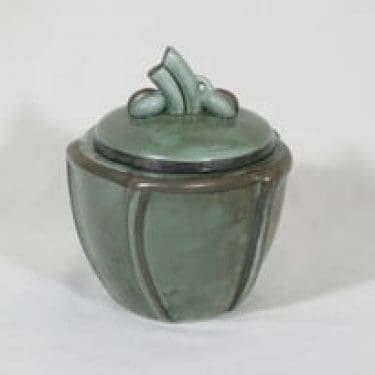 Arabia HB uurna, vihreä, suunnittelija , art deco, koristelematon