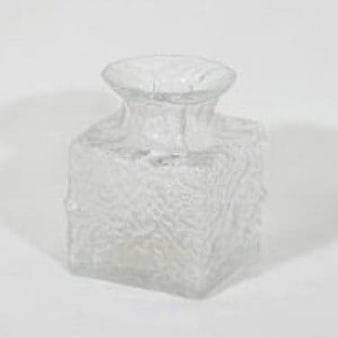 Iittala Crocus maljakko, signeerattu, suunnittelija Timo Sarpaneva, signeerattu