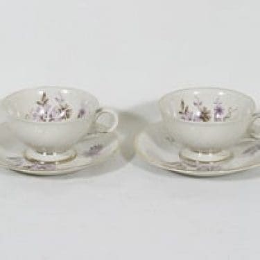 Arabia Raili kahvikupit, 2 kpl, suunnittelija Svea Granlund, siirtokuva