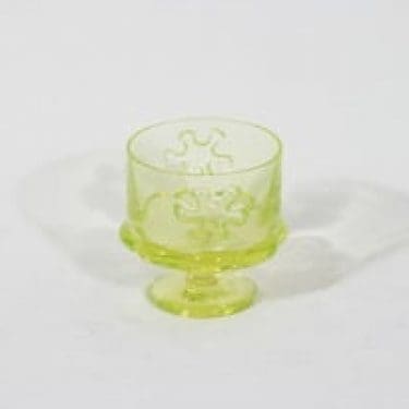 Riihimäen lasi Kasperi sokerikko, k, suunnittelija Erkkitapio Siiroinen,