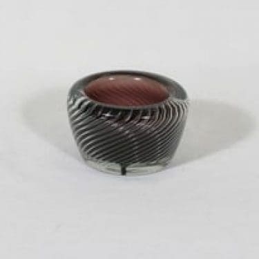 Nuutajärvi Vire taidelasi, signeerattu, suunnittelija Kaj Franck, signeerattu