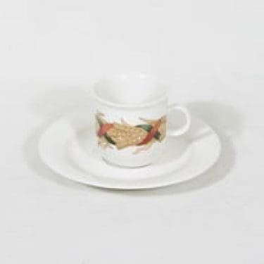 Arabia Arctica kahvikuppi, suunnittelija Rauno Ranta, serikuva