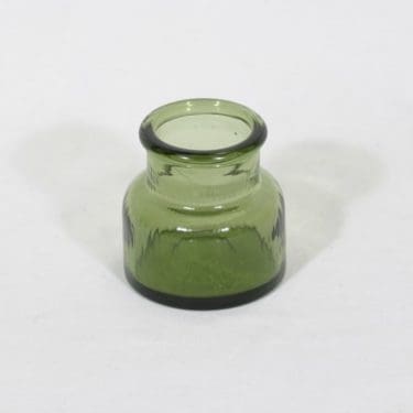Riihimäen lasi Neptuna tölkki, vihreä, suunnittelija Nanny Still, pieni