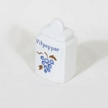 Arabia Rypäle valkopippurirasia, suunnittelija , pieni, puhalluskoriste