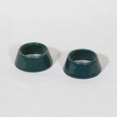 Arabia Kilta munarenkaat, vihreä, 2 kpl, suunnittelija ,