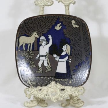 Arabia annual plate, 1991, designer Raija Uosikkinen, Kalevala theme