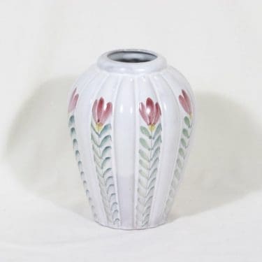 Arabia ARA maljakko, käsinmaalattu, suunnittelija , käsinmaalattu, signeerattu