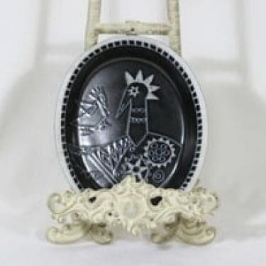 Arabia Tarina malja, käsinraaputettu, suunnittelija , käsinraaputettu