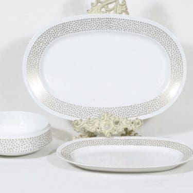 Arabia Kimmel vadit ja kulho, 2 kpl, suunnittelija Esteri Tomula, serikuva