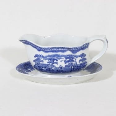 Arabia Maisema kastikekaadin, sininen, suunnittelija , kuparipainokoriste