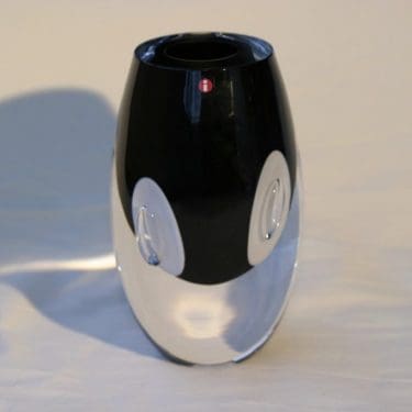 Iittala Claritas taidelasi, signeerattu, suunnittelija Timo Sarpaneva, signeerattu