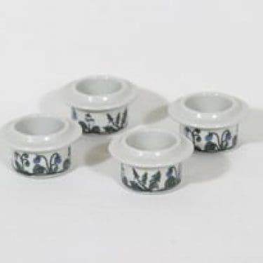 Arabia Flora munakupit, 4 kpl, suunnittelija Esteri Tomula, serikuva