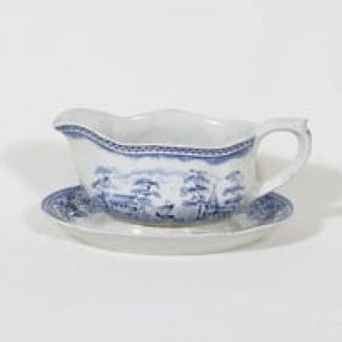 Arabia Maisema kastikekaadin, sininen, suunnittelija , kuparipainokoriste