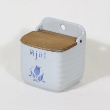 Arabia EJ jauholaatikko, kukkakuvio, suunnittelija , kukkakuvio, puhalluskoriste