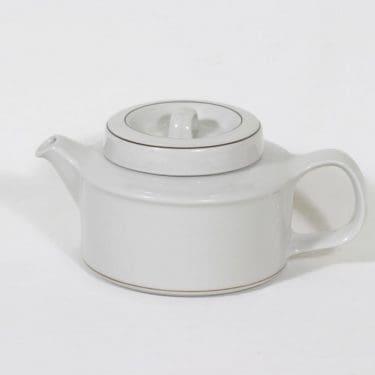 Arabia Fennica teekaadin, valkoinen, suunnittelija Richard Lindht,