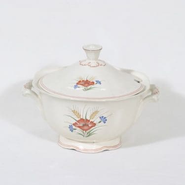 Arabia Kesä liemimalja, suunnittelija , suuri, siirtokuva