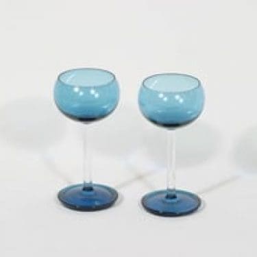 Riihimäen lasi Harlekiini väkeväviinilasit, 10 cl, 2 kpl, suunnittelija Nanny Still, 10 cl