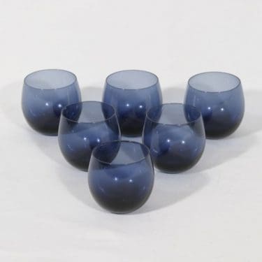 Nuutajärvi Marja lasit, 10 cl, 6 kpl, suunnittelija Saara Hopea, 10 cl