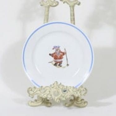 Arabia Lappi lasten lautanen, suunnittelija Kaj Franck, serikuva