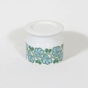 Arabia Pomona purnukka, hilla, suunnittelija Raija Uosikkinen, hilla, serikuva, retro