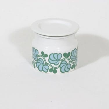 Arabia Pomona purnukka, hilla, suunnittelija Raija Uosikkinen, hilla, serikuva, retro