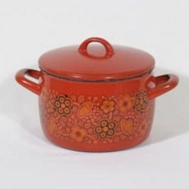 Finel Primavera kattila, 2 l, suunnittelija Raija Uosikkinen, 2 l, serikuva, retro
