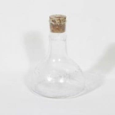 Iittala Niva karahvi, kirkas, suunnittelija Tapio Wirkkala,