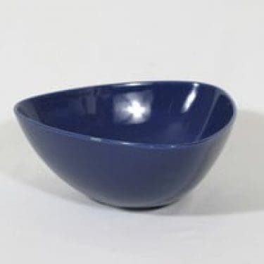 Arabia Kilta kulho, sininen, suunnittelija Kaj Franck, suuri