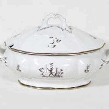 Arabia Diana liemimalja, suunnittelija Einar Forseth, siirtokuva, art deco