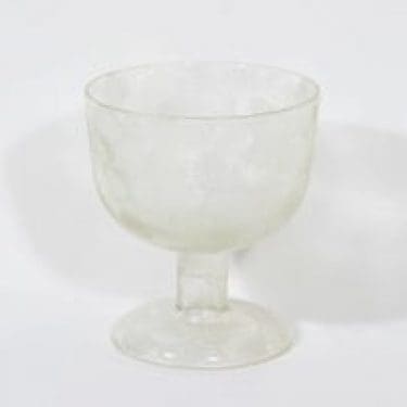 Nuutajärvi Miranda kulho, jalallinen, suunnittelija Heikki Orvola, jalallinen, suuri