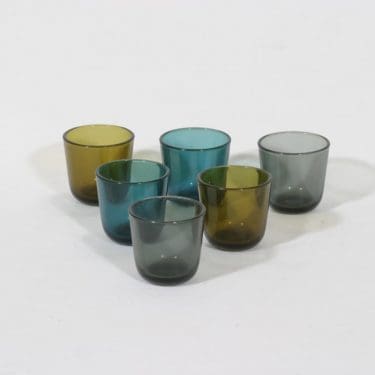 Nuutajärvi lasit, 8 cl, 6 kpl, suunnittelija , 8 cl, pieni