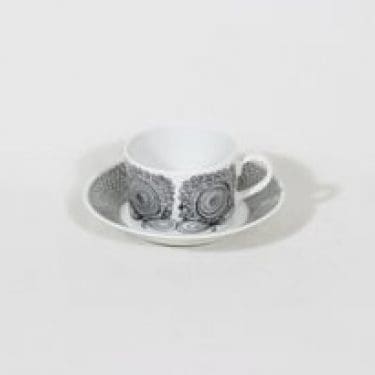 Arabia Calypso kahvikuppi, suunnittelija Esteri Tomula, serikuva