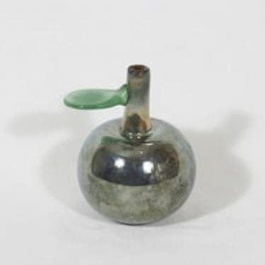 Nuutajärvi Omenapullo koristepullo, Pro Arte, suunnittelija Oiva Toikka, Pro Arte, signeerattu, numeroitu