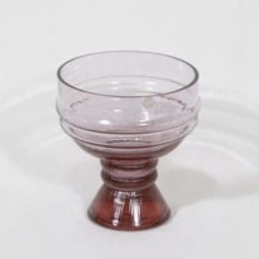 Riihimäen lasi Sulttaani maljakko, ametisti, suunnittelija Nanny Still,