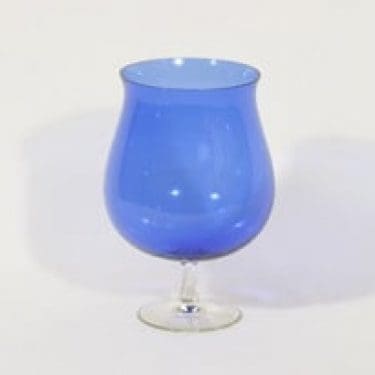 Kumela 205 boolimalja, sininen, suunnittelija Sirkku Kumela-Lehtonen, suuri