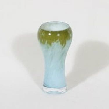 Nuutajärvi maljakko, monivärinen, suunnittelija Inkeri Toikka, pieni