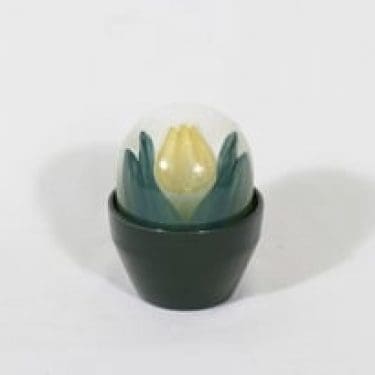 Arabia Ikikukka koriste-esine, signeerattu, suunnittelija Heljä Liukko-Sundström, signeerattu