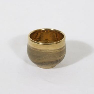 Savitorppa kuppi, signeerattu, suunnittelija Kauko Forsvik, signeerattu, kullattu