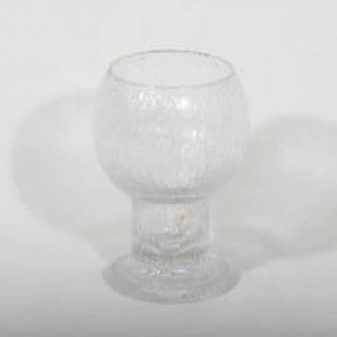 Iittala Kekkerit maljakko, kirkas, suunnittelija Timo Sarpaneva,