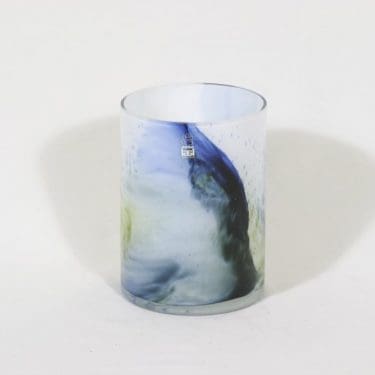 Riihimäen lasi Koralli maljakko, monivärinen, suunnittelija Tamara Aladin,