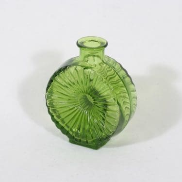 Riihimäen lasi Aurinkopullo koristepullo, koko 1/4, suunnittelija Helena Tynell, koko 1/4, pieni, sävy V