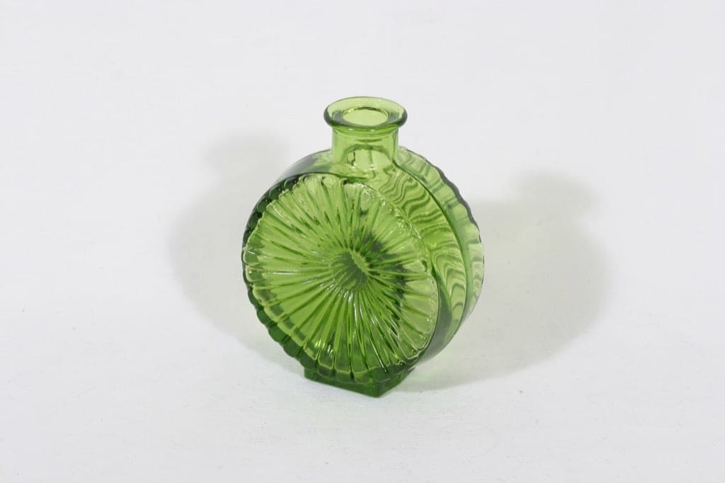 Riihimäen lasi Aurinkopullo koristepullo, koko 1/4, suunnittelija Helena Tynell, koko 1/4, pieni, sävy V