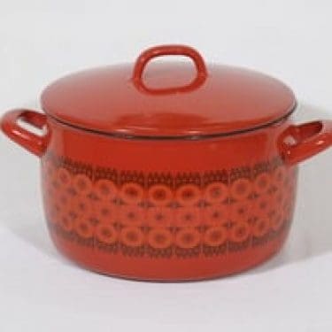 Finel Kehrä kattila, 4.5 l, suunnittelija Raija Uosikkinen, 4.5 l, suuri, serikuva