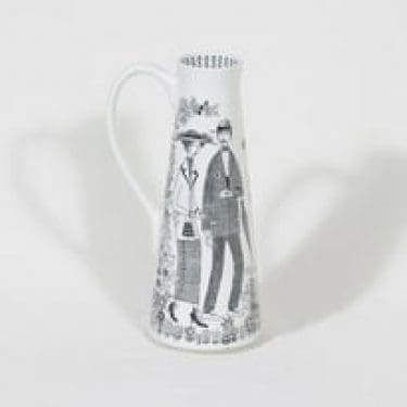 Arabia Emilia maljakko, suunnittelija Raija Uosikkinen, kuparipainokoriste