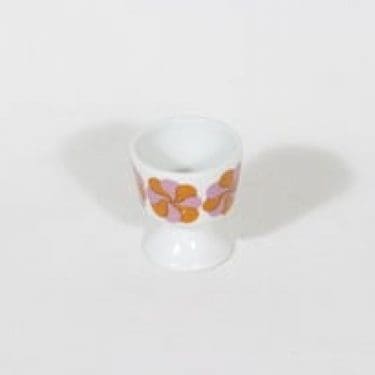 Arabia Mamselli munakuppi, suunnittelija Gunvor Olin-Grönqvist, serikuva, retro