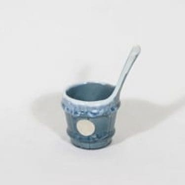 Kupittaan savi koriste-esine, turkoosi, suunnittelija , pieni